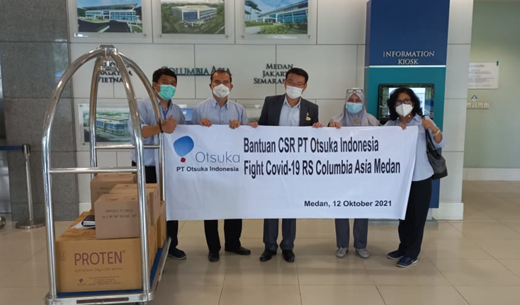 Otsuka | Bantuan CSR PT Otsuka Indonesia Ke RS Columbia Asia Medan